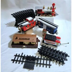 New Bright Silver Rail Express G Scale Train Set Western R.R. Lines (Recalled)
